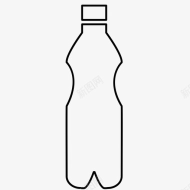 奶瓶水瓶饮料瓶图标图标
