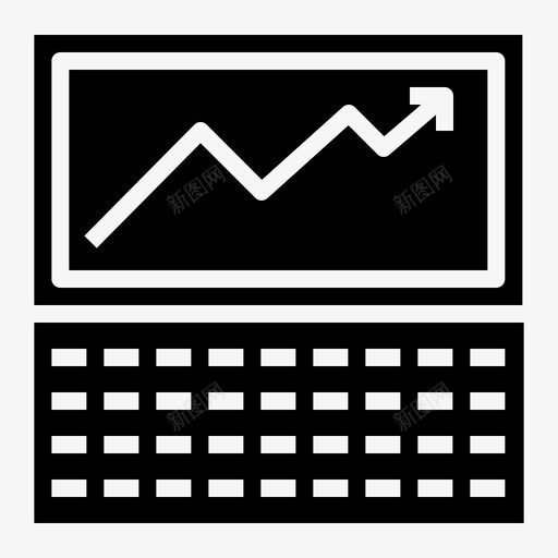 分析计算机图表图标svg_新图网 https://ixintu.com 业务03solid 分析 图表 计算机