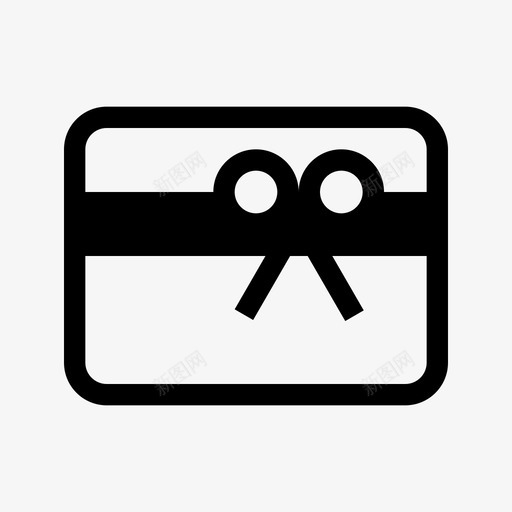 礼品卡商店信用卡重要图标集svg_新图网 https://ixintu.com 商店信用卡 礼品卡 重要图标集