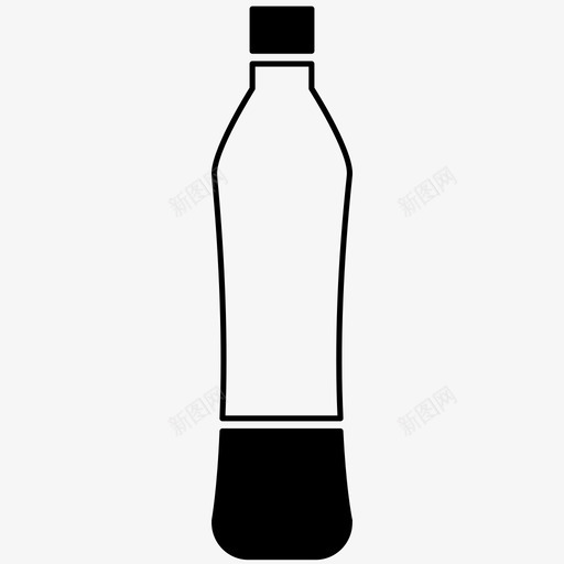 奶瓶水瓶饮料瓶图标svg_新图网 https://ixintu.com 奶瓶 水瓶 饮料瓶