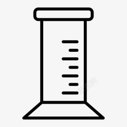 实验概述量筒实验室设备概述图标高清图片