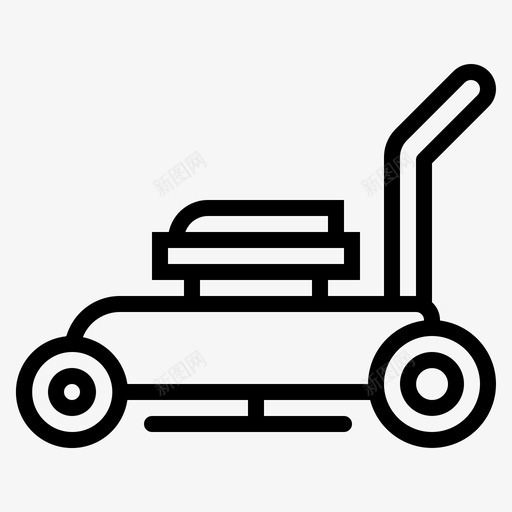 割草机园艺机器图标svg_新图网 https://ixintu.com 割草机 园艺 机器 清洁