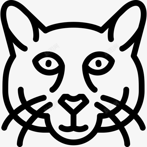 伯米拉猫猫品种直系图标svg_新图网 https://ixintu.com 伯米拉猫 猫品种 直系