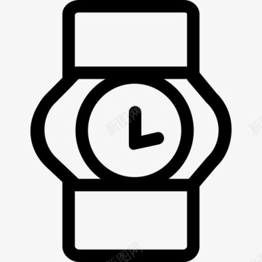 腕表时间资产2线性图标图标
