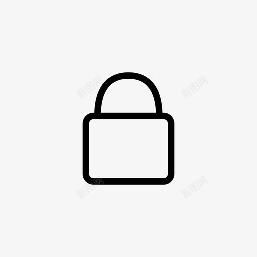 锁主钥匙保护图标svg_新图网 https://ixintu.com 主钥匙 保护 安全 混合 锁