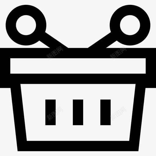 购物篮商业移动用户界面概述图标svg_新图网 https://ixintu.com 商业 移动用户界面概述 购物篮