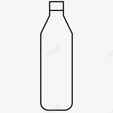 奶瓶水瓶饮料瓶图标图标
