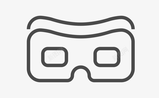 VR glasses VR眼镜图标