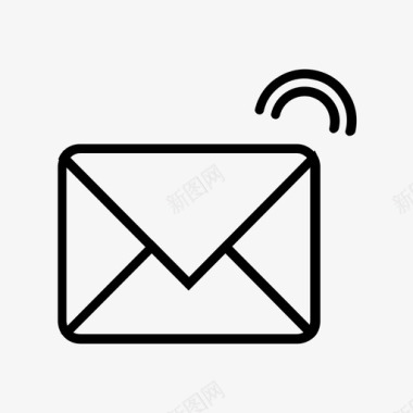 用户界面电子邮件信封图标图标