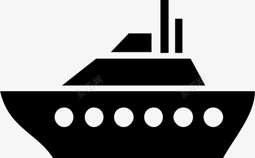 船货船帆图标图标