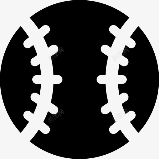 棒球棒球元素填充物图标svg_新图网 https://ixintu.com 填充物 棒球 棒球元素