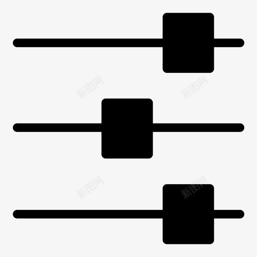 设置多媒体选项图标svg_新图网 https://ixintu.com 切换 多媒体 设置 设置图标ui 选项