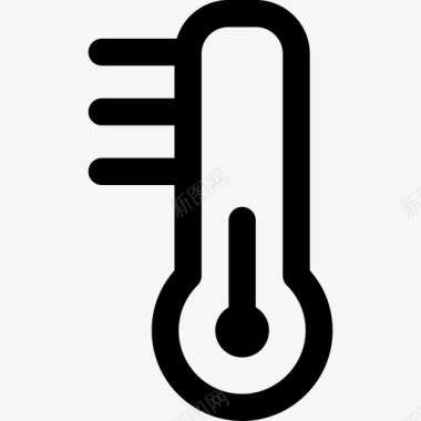 温度计工具和器具暖气和空调元件图标图标