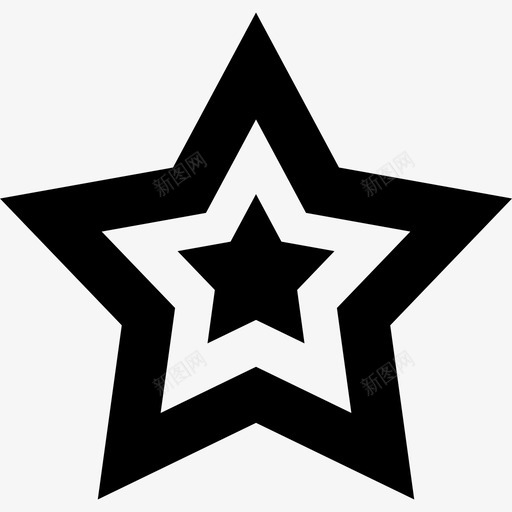星星形状充满旅行元素图标svg_新图网 https://ixintu.com 充满旅行元素 形状 星星