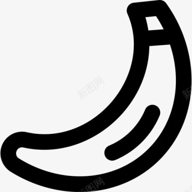 香蕉食品2直系图标图标