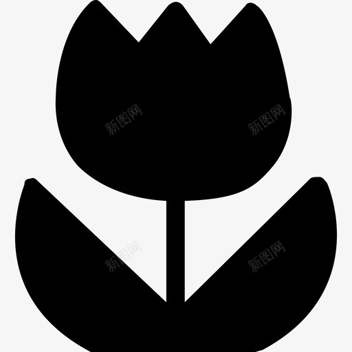 花大都市实心线形图标svg_新图网 https://ixintu.com 大都市实心 线形 花
