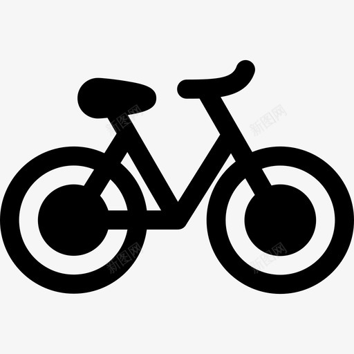 自行车交通健身和健康的生活方式图标svg_新图网 https://ixintu.com 交通 健身和健康的生活方式 自行车