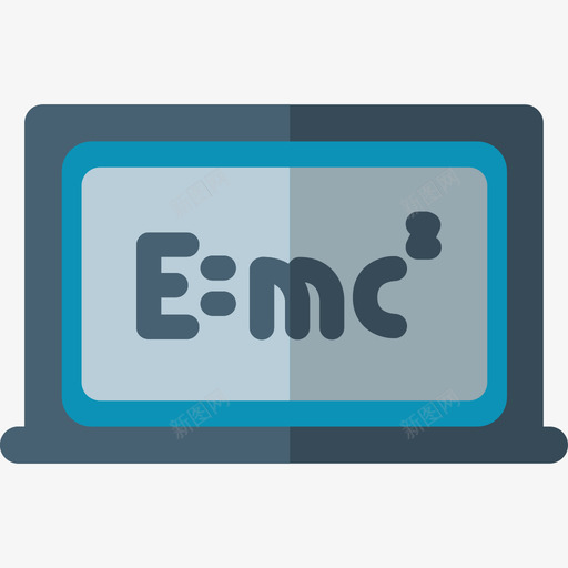 黑板科学研究5平面图标svg_新图网 https://ixintu.com 平面 科学研究5 黑板