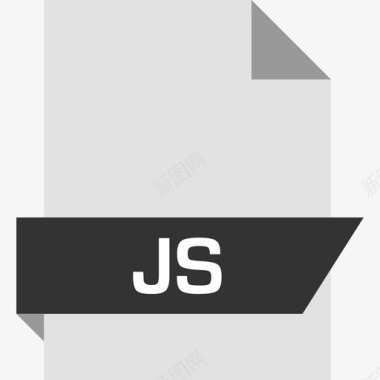 Js文档文件扩展名平面图标图标