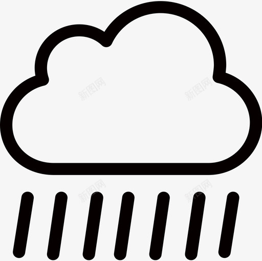 weather_13特大暴雨svg_新图网 https://ixintu.com weather_13特大暴雨