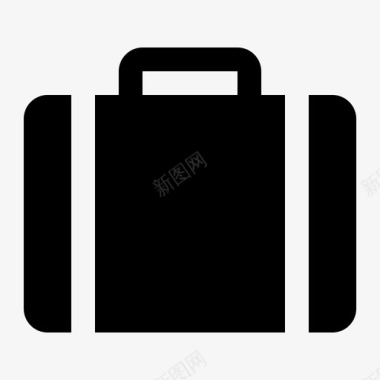 办公公文包手提包旅游图标图标