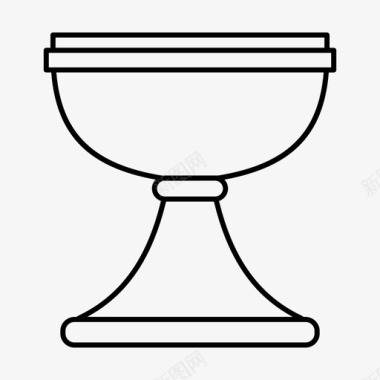 圣杯天主教基督教图标图标