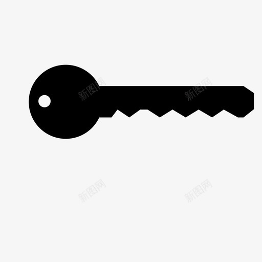 钥匙锁保险箱图标svg_新图网 https://ixintu.com 保险箱 钥匙 锁