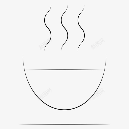 咖啡杯子手绘办公室图标svg_新图网 https://ixintu.com 咖啡 手绘办公室 杯子