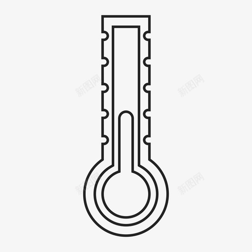 温度冷热图标svg_新图网 https://ixintu.com 冬天 冷 夏天 天气 温度 热