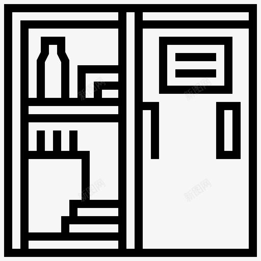 储物柜柜子防护图标svg_新图网 https://ixintu.com 储物柜 卫生间 柜子 美式橄榄球队 防护