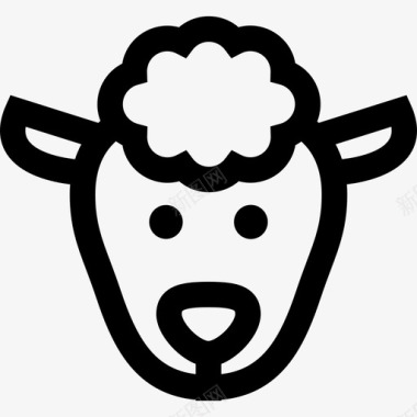 绵羊动物8直系图标图标