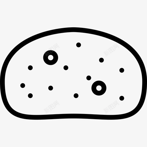 法式长棍面包面包房直链面包图标svg_新图网 https://ixintu.com 法式长棍面包 直链面包 面包房