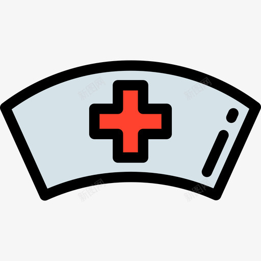 护士健康和医疗2线性颜色图标svg_新图网 https://ixintu.com 健康和医疗2 护士 线性颜色