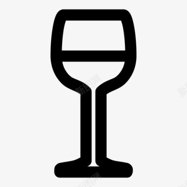 酒杯酒杯子图标图标