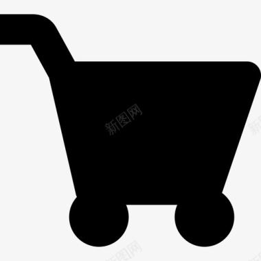 购物车商业超市商品图标图标