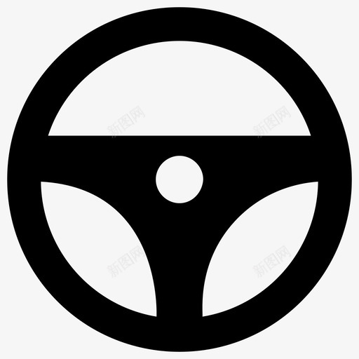 方向盘汽车零件赛车图标svg_新图网 https://ixintu.com 方向盘 汽车零件 赛车 运动标志图标 驾驶