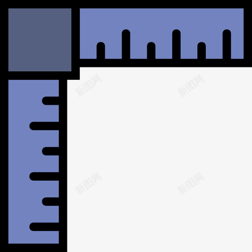 尺子元素线条颜色图标svg_新图网 https://ixintu.com 尺子 线条颜色 设计元素