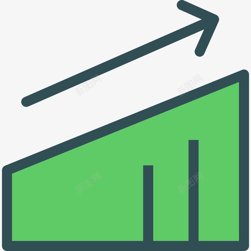 利润营销3线性颜色图标svg_新图网 https://ixintu.com 利润 线性颜色 营销3