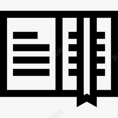 日记财务2线性图标图标