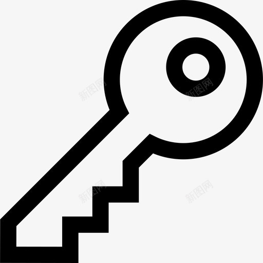 钥匙业务集合4线性图标svg_新图网 https://ixintu.com 业务集合4 线性 钥匙