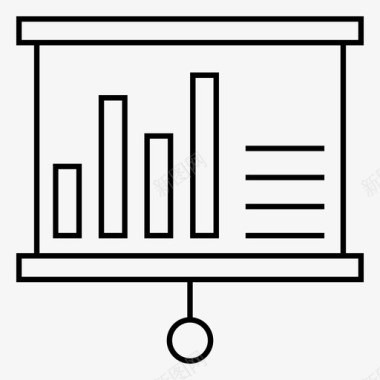 图表图板演示图标图标