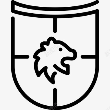 盾牌皇室直系图标图标