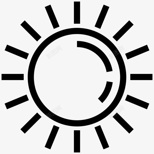 太阳太阳能量太阳图标svg_新图网 https://ixintu.com 太阳 太阳图像 太阳图标 太阳能量 日出