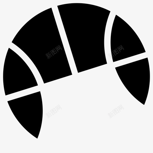 沙滩球篮球儿童聚会图标svg_新图网 https://ixintu.com 儿童聚会 塑料球 沙滩球 海滩和野营字形图标 篮球