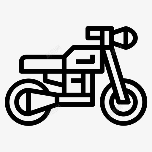 摩托车运输概要图标svg_新图网 https://ixintu.com 摩托车 运输概要