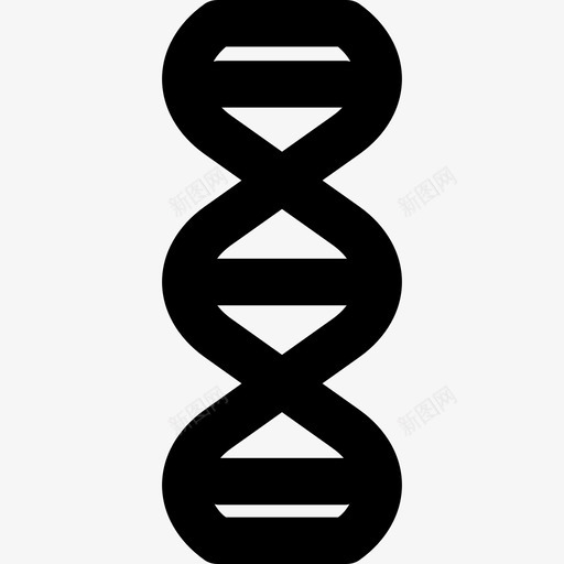 Dna科学研究6线性图标svg_新图网 https://ixintu.com Dna 科学研究6 线性