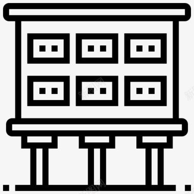 得分棒球棋盘图标图标