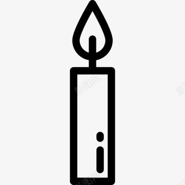 蜡烛感恩节4直系图标图标