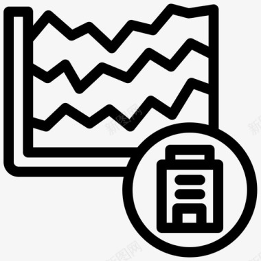 图表分析建筑图标图标