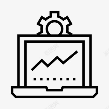 笔记本电脑设置加工系统图标图标